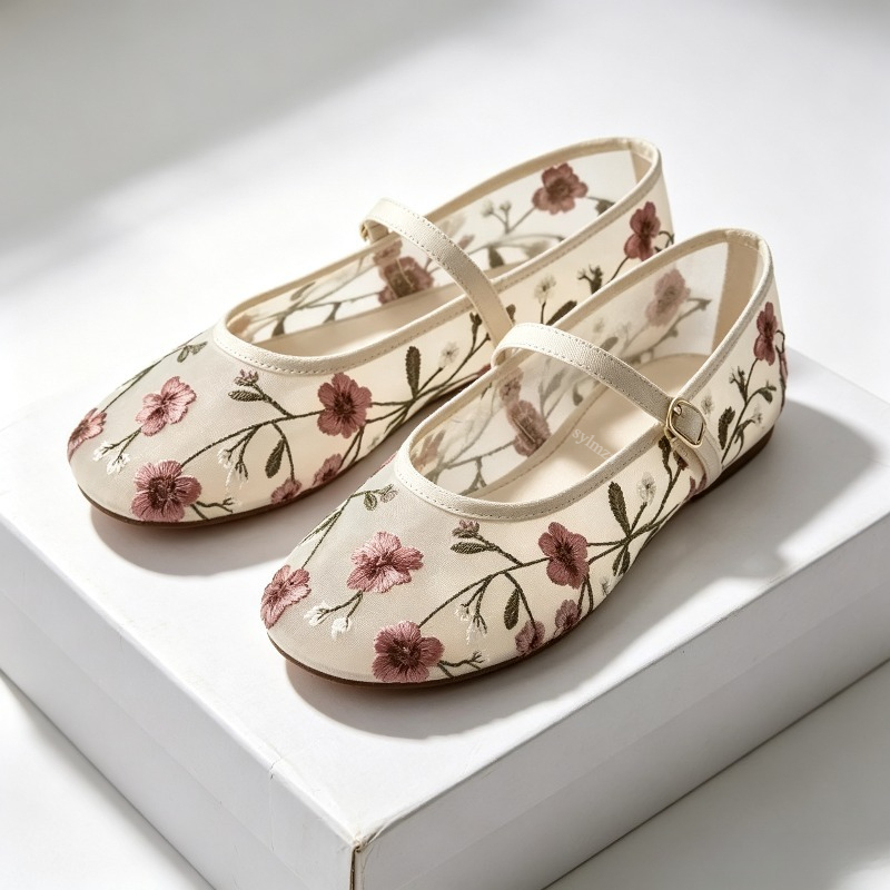 شبكة مطرزة الترفيه الباليه الش - مراجعة Ethnic Fashion Brands وسعره