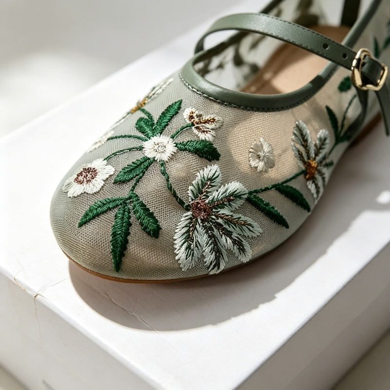 شبكة مطرزة الترفيه الباليه الش - مراجعة Ethnic Fashion Brands وسعره