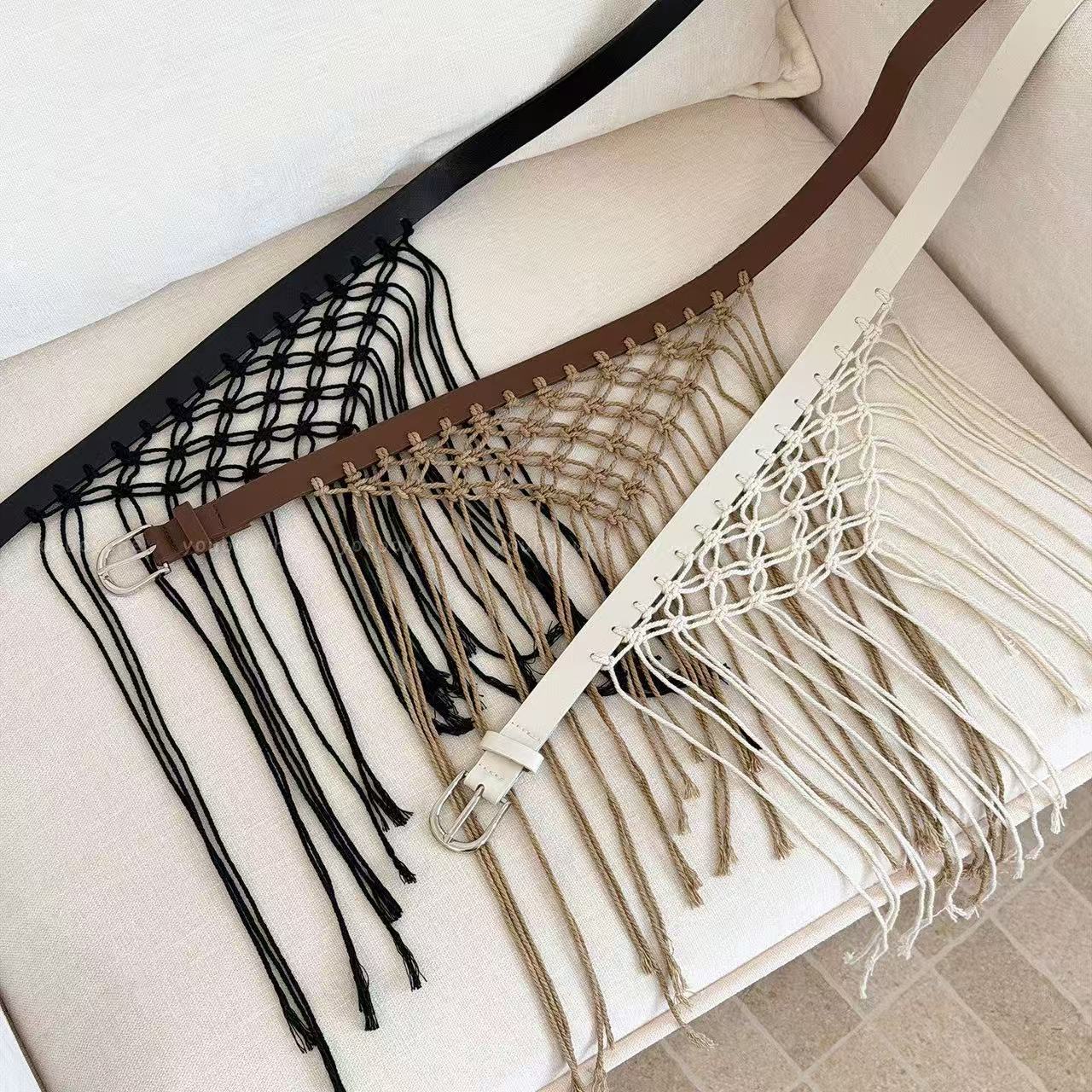أحزمة خصر كاجوال بنمط Y2K مع ش - مراجعة Ethnic Boho Fashion وسعره