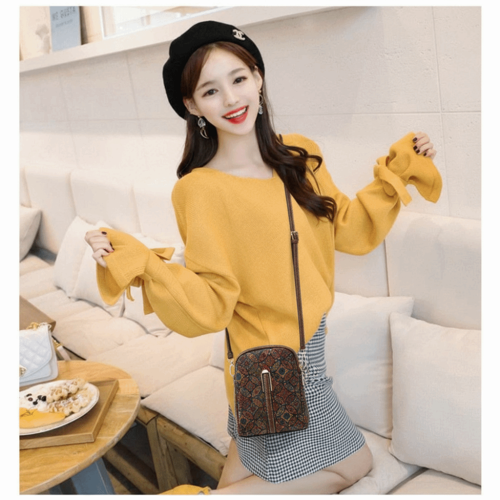 حقيبة هاتف مطبوعة على الطراز ا - مراجعة Ethnic Boho Fashion وسعره
